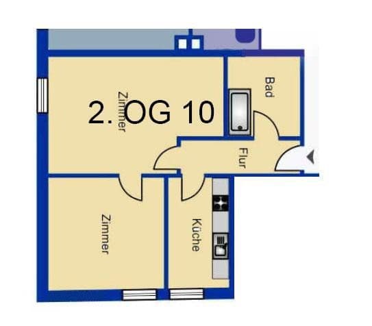 2 bedroom flat to rent, 62 m², Wormser Str. 15-17, Frankenthal, Rhineland-Palatinate 2 bedroom flat to rent, 62 m², Wormser Str. 15-17, Frankenthal, Rhineland-Palatinate