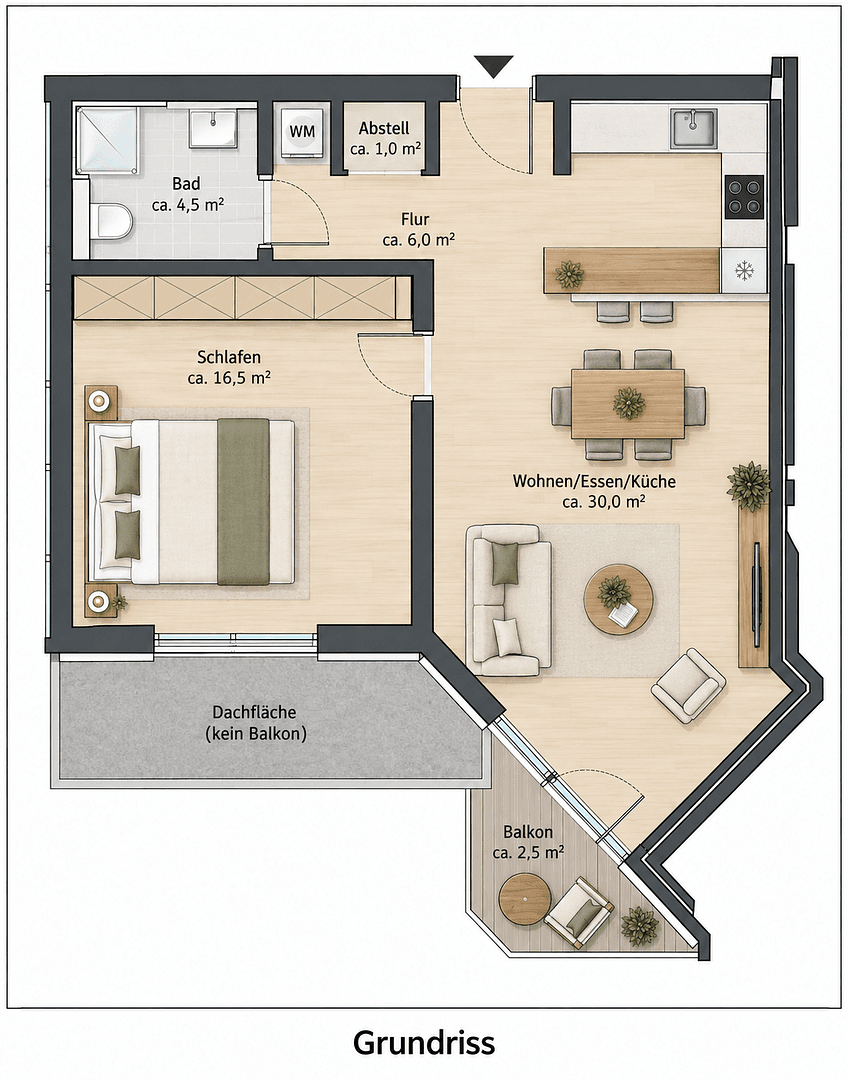 2 bedroom flat to rent, 48 m², Am Klosterberg 13, Bad Breisig, Rhineland-Palatinate 2 bedroom flat to rent, 48 m², Am Klosterberg 13, Bad Breisig, Rhineland-Palatinate