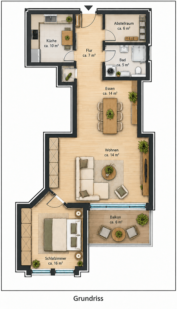 2 bedroom flat to rent, 54 m², Bad Breisig, Rhineland-Palatinate 2 bedroom flat to rent, 54 m², Bad Breisig, Rhineland-Palatinate