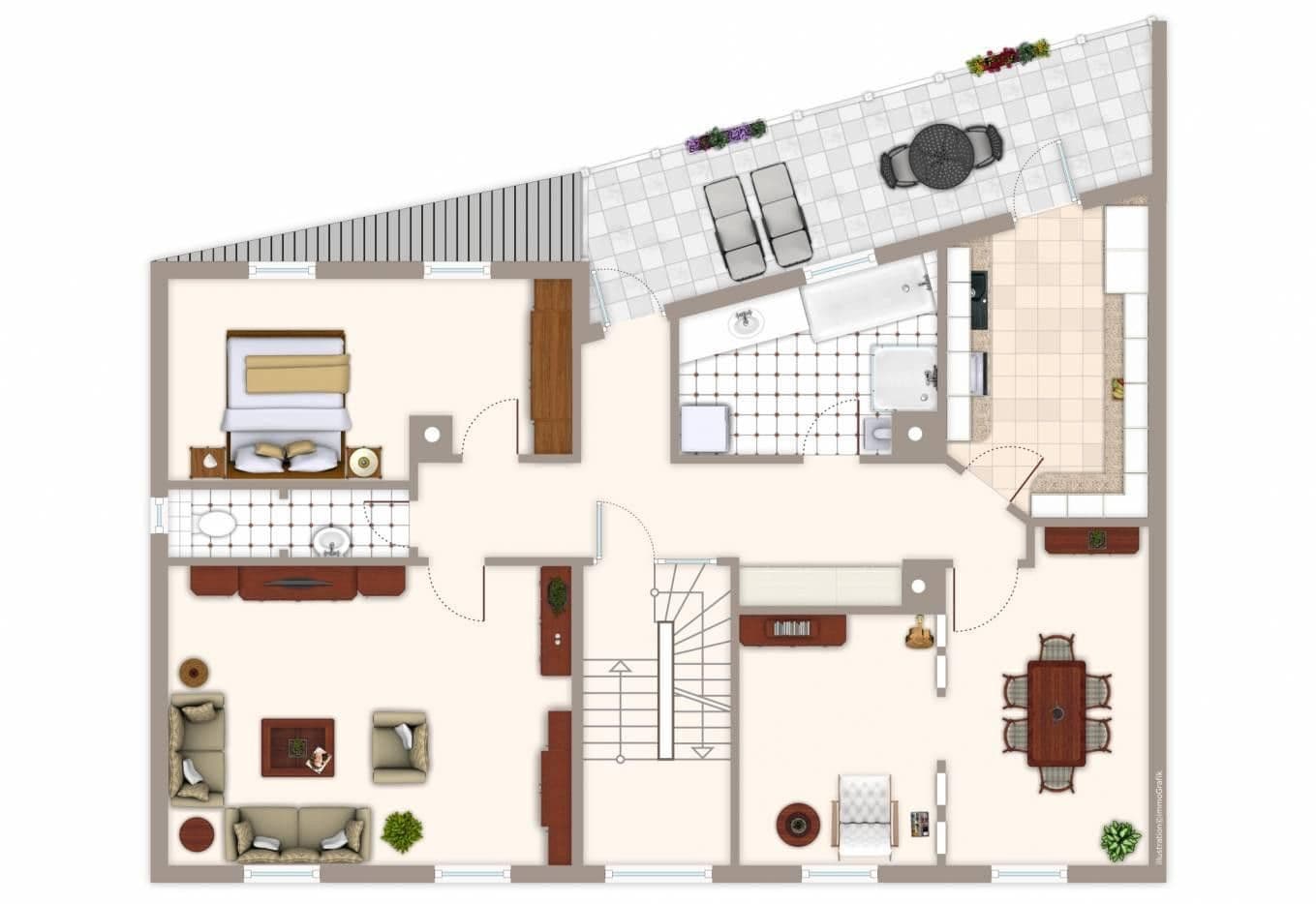 2 bedroom with open-plan kitchen flat to rent, 100 m², Oberndorfer Straße 23, Schramberg, Baden-Württemberg 2 bedroom with open-plan kitchen flat to rent, 100 m², Oberndorfer Straße 23, Schramberg, Baden-Württemberg