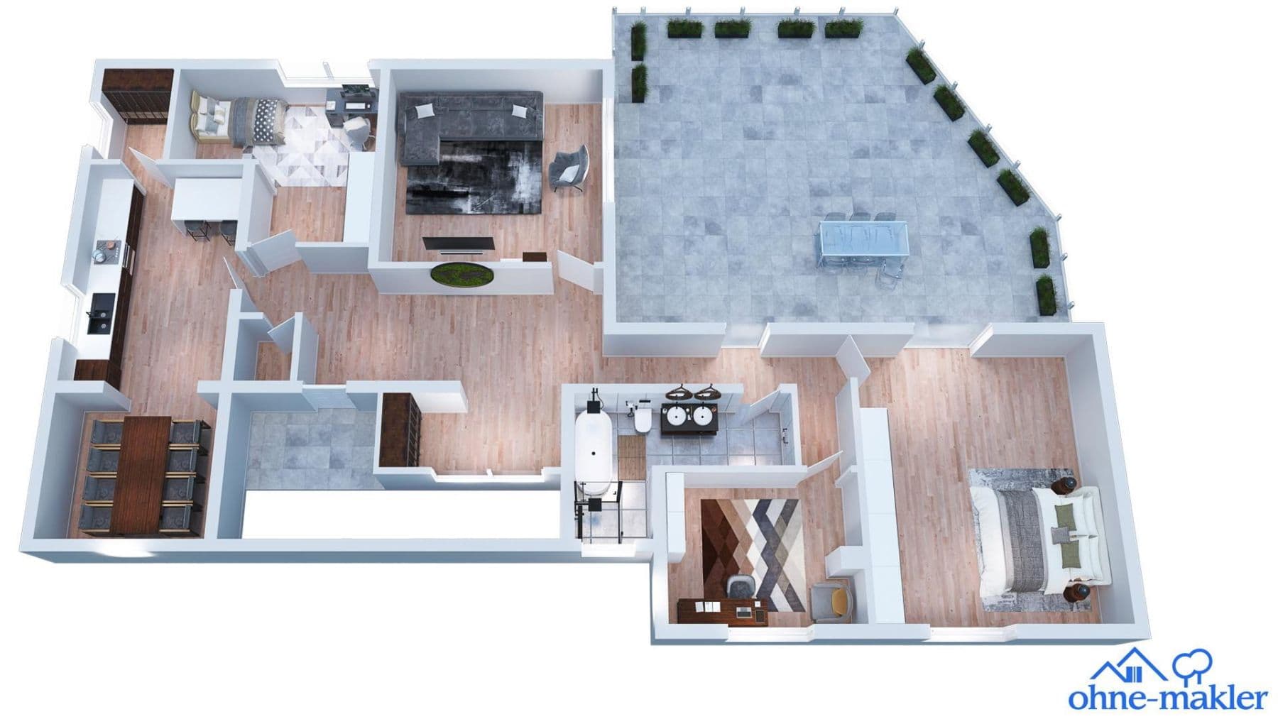 4 bedroom flat to rent, 160 m², Brombachtal, Hesse 4 bedroom flat to rent, 160 m², Brombachtal, Hesse