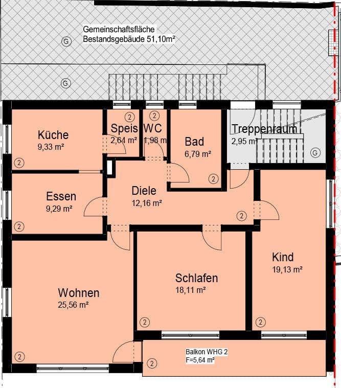 4 bedroom flat for sale, 111 m², Burgauer Straße 18, Krumbach (Schwaben), Bavaria 4 bedroom flat for sale, 111 m², Burgauer Straße 18, Krumbach (Schwaben), Bavaria