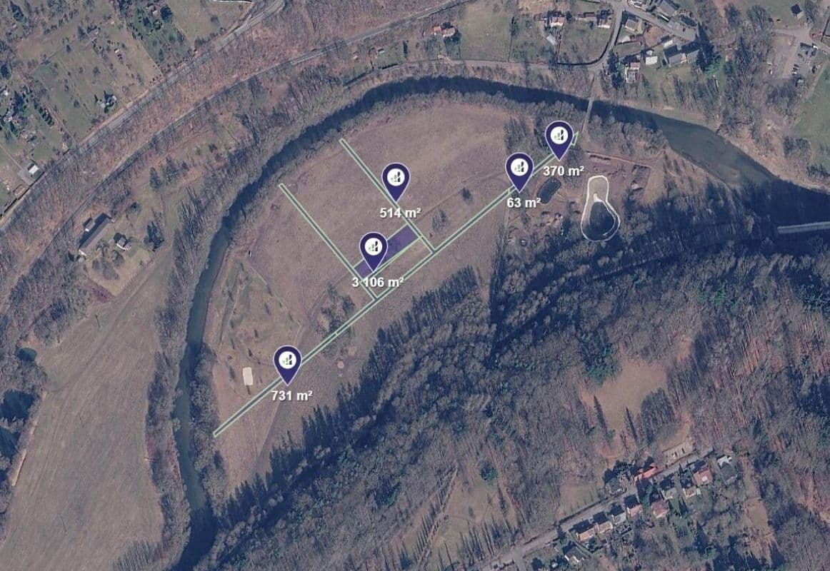 plot for sale, 1,668 m², Turnov, Liberecký Region plot for sale, 1,668 m², Turnov, Liberecký Region