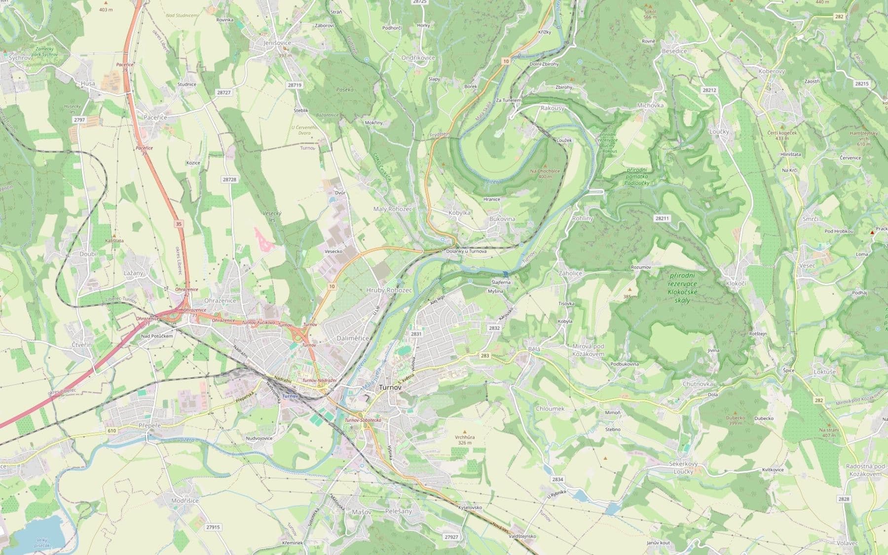 plot for sale, 1,668 m², Turnov, Liberecký Region plot for sale, 1,668 m², Turnov, Liberecký Region