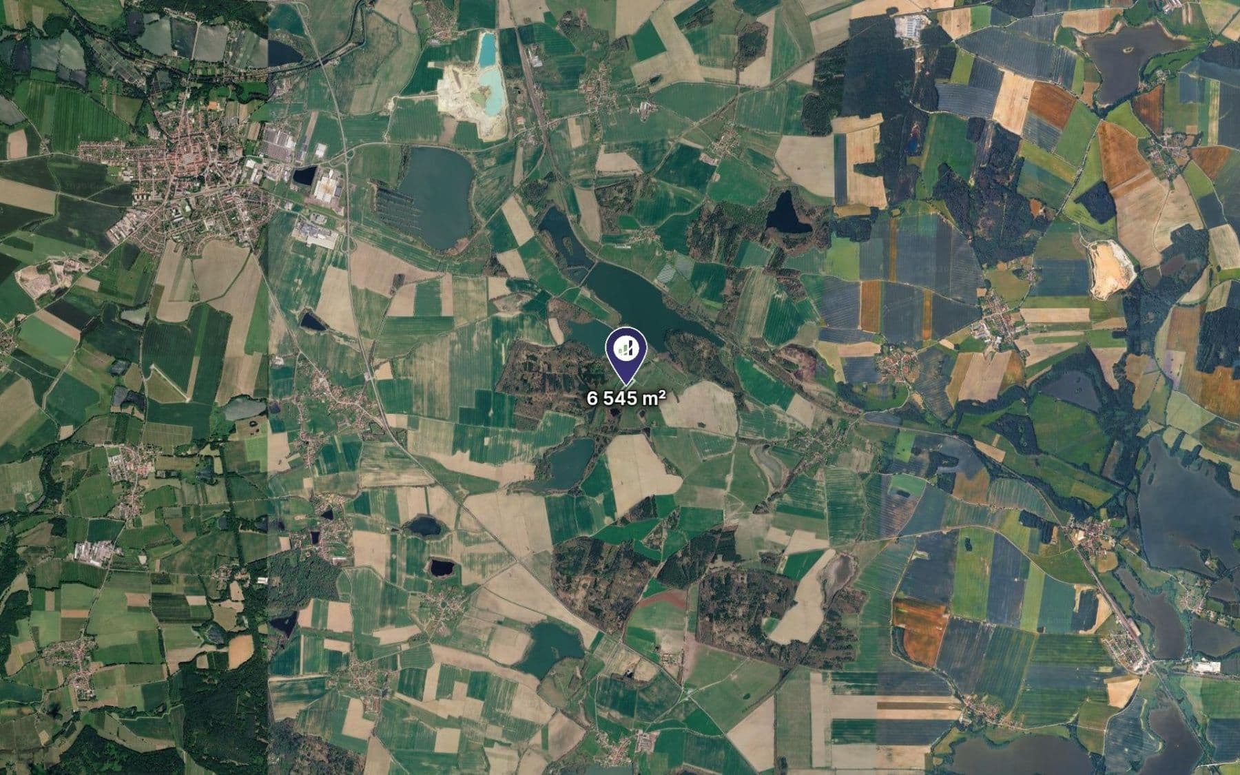 plot for sale, 1,870 m², Dříteň, Jihočeský Region plot for sale, 1,870 m², Dříteň, Jihočeský Region