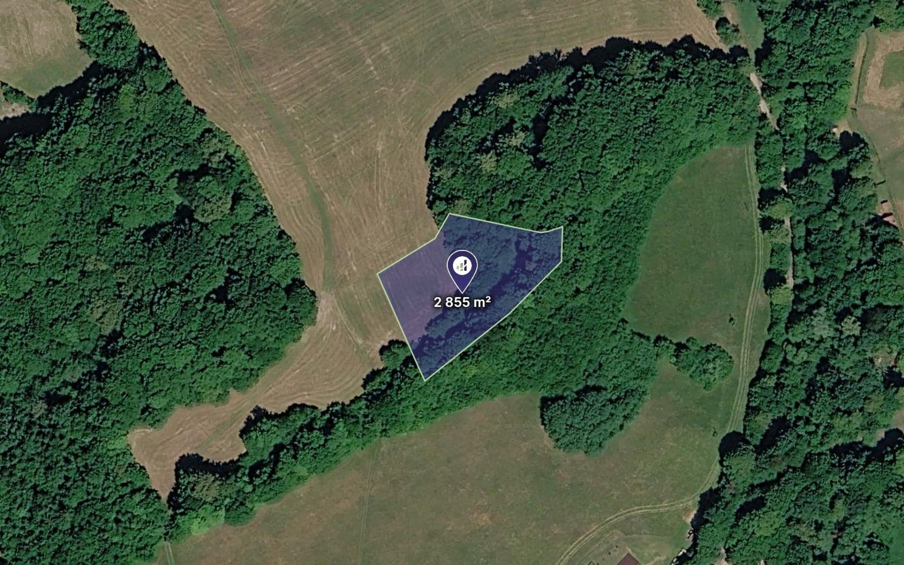 plot for sale, 2,855 m², Prlov, Zlínský Region plot for sale, 2,855 m², Prlov, Zlínský Region