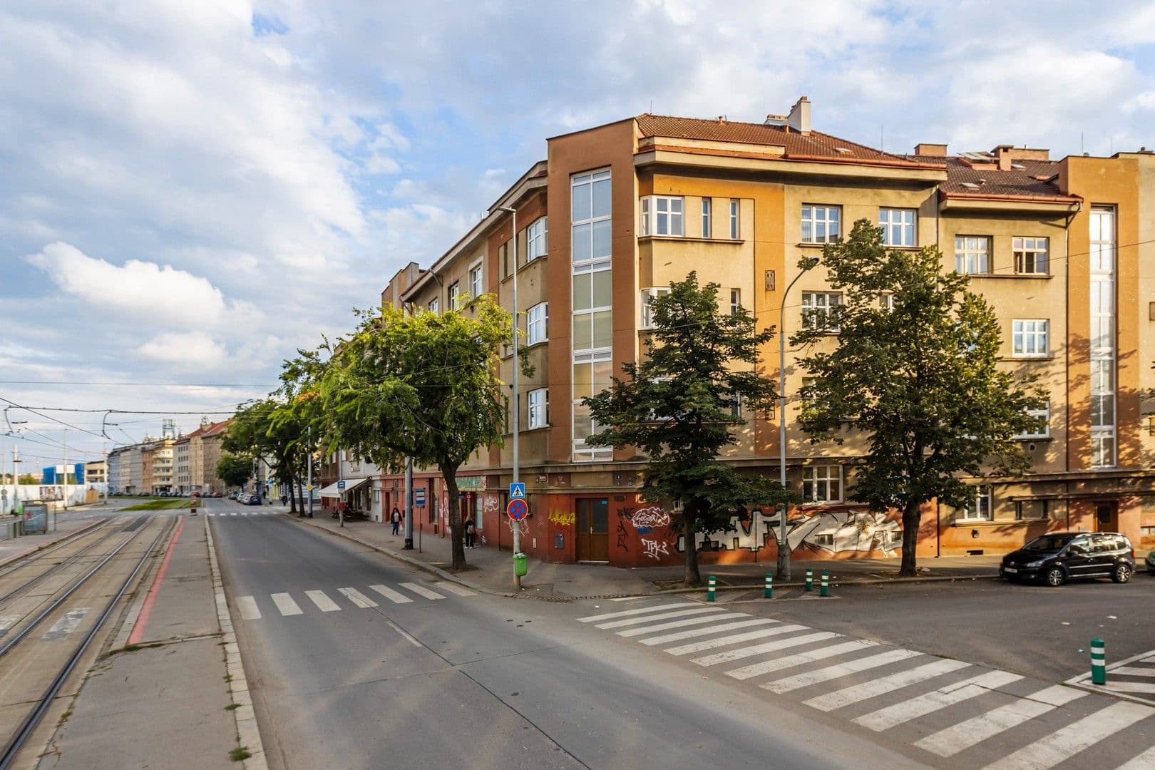 1 bedroom with open-plan kitchen flat to rent, 54 m², Kolbenova, Prague, Prague 1 bedroom with open-plan kitchen flat to rent, 54 m², Kolbenova, Prague, Prague