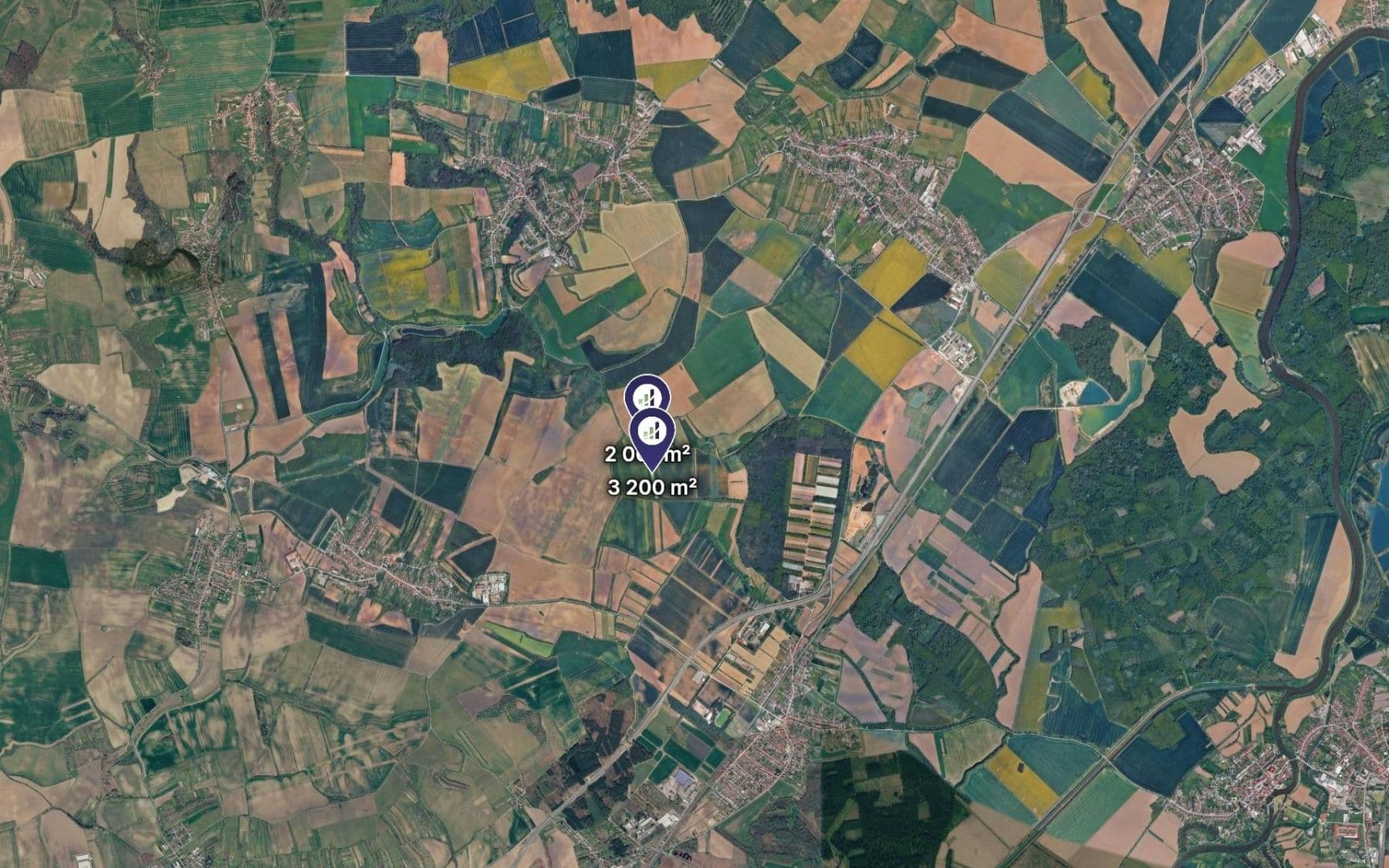plot for sale, 5,201 m², Moravský Písek, Jihomoravský Region plot for sale, 5,201 m², Moravský Písek, Jihomoravský Region