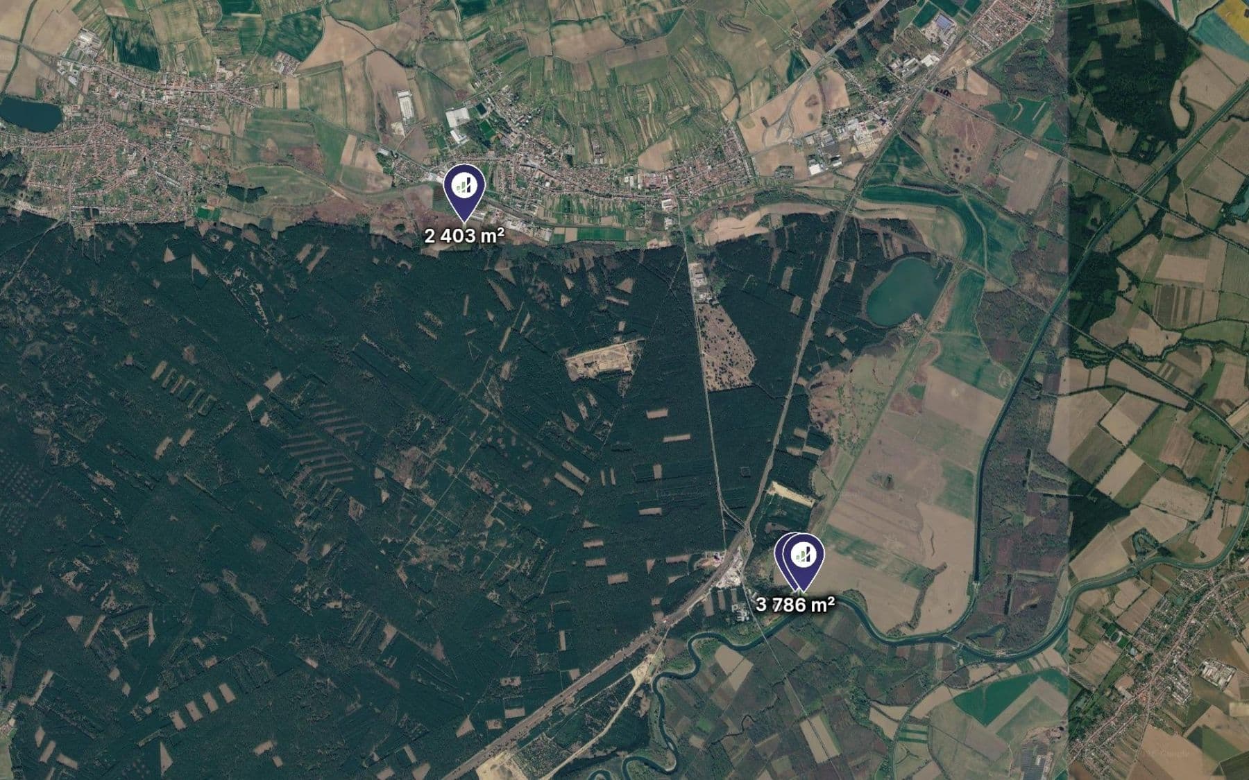plot for sale, 7,042 m², Bzenec, Jihomoravský Region plot for sale, 7,042 m², Bzenec, Jihomoravský Region