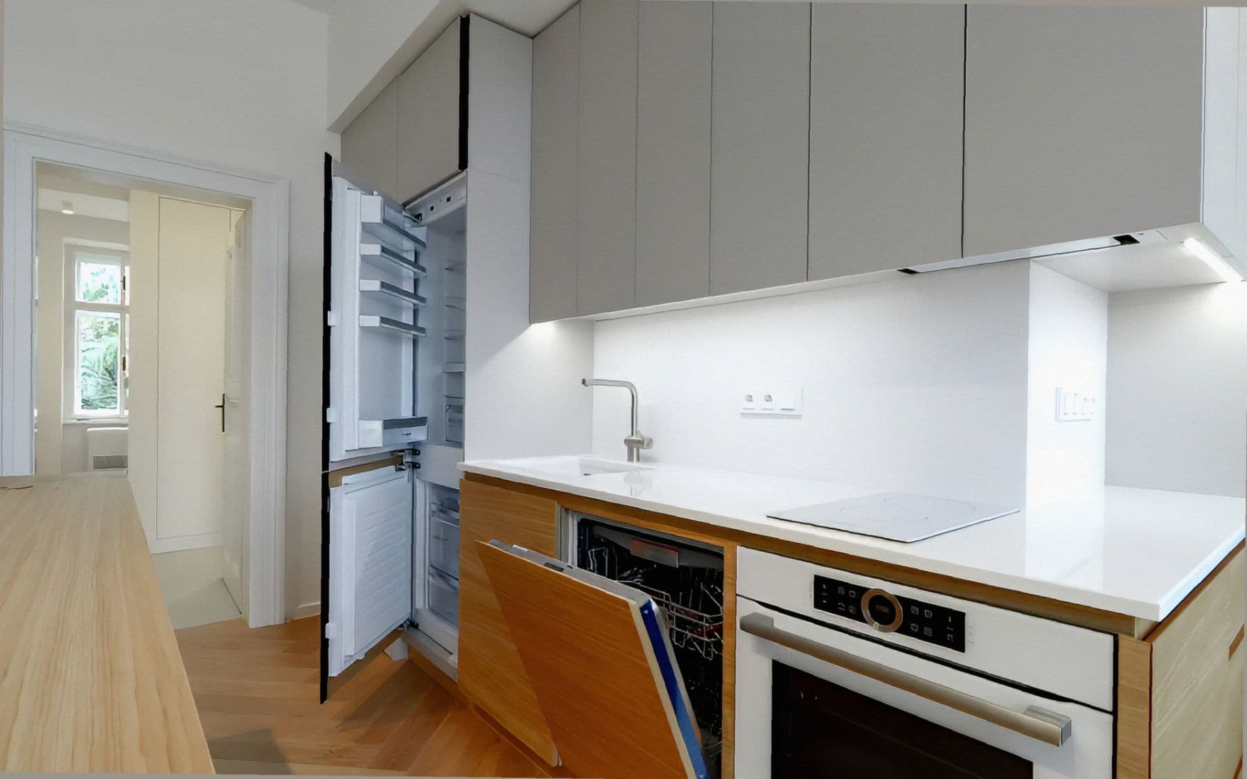 1 bedroom with open-plan kitchen flat to rent, 56 m², Lidická, Prague, Prague 1 bedroom with open-plan kitchen flat to rent, 56 m², Lidická, Prague, Prague