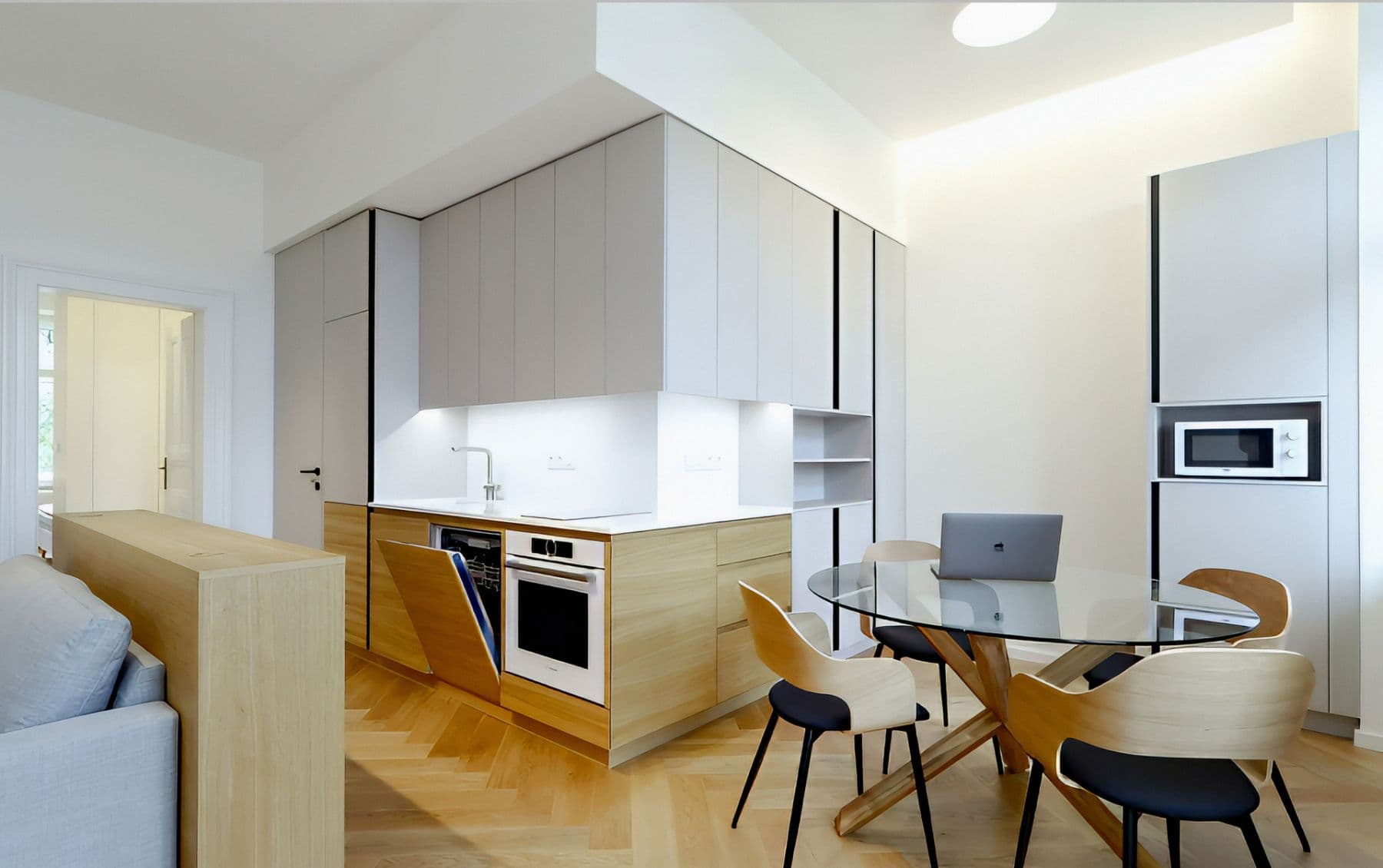 1 bedroom with open-plan kitchen flat to rent, 56 m², Lidická, Prague, Prague 1 bedroom with open-plan kitchen flat to rent, 56 m², Lidická, Prague, Prague