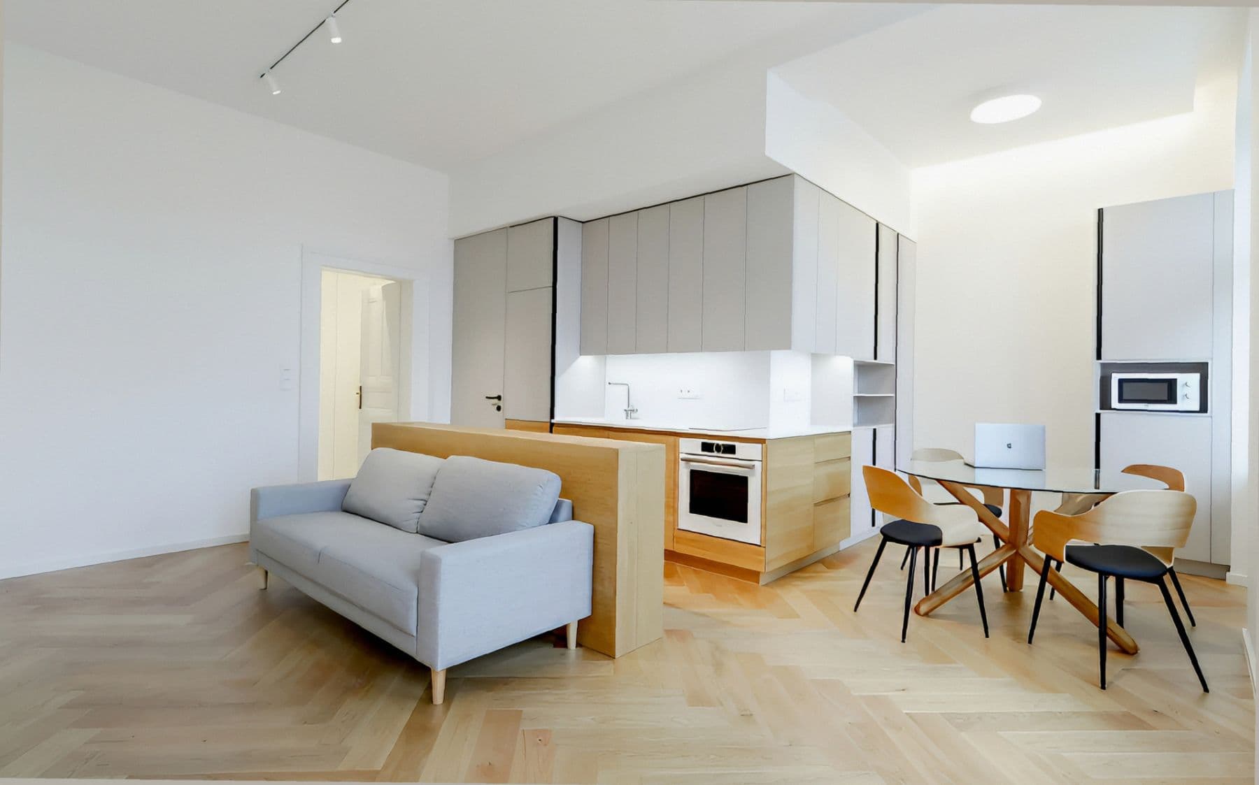 1 bedroom with open-plan kitchen flat to rent, 56 m², Lidická, Prague, Prague 1 bedroom with open-plan kitchen flat to rent, 56 m², Lidická, Prague, Prague