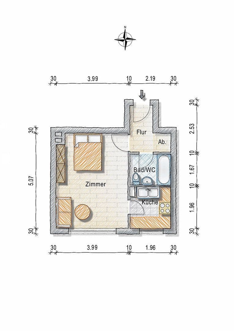 1 bedroom flat for sale, 31 m², Berlin, Berlin 1 bedroom flat for sale, 31 m², Berlin, Berlin