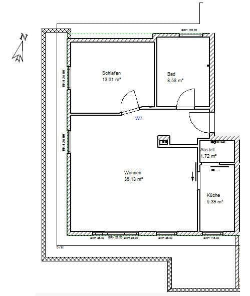 2 bedroom flat to rent, 72 m², Curfeßstraße 33, Aalen, Baden-Württemberg 2 bedroom flat to rent, 72 m², Curfeßstraße 33, Aalen, Baden-Württemberg