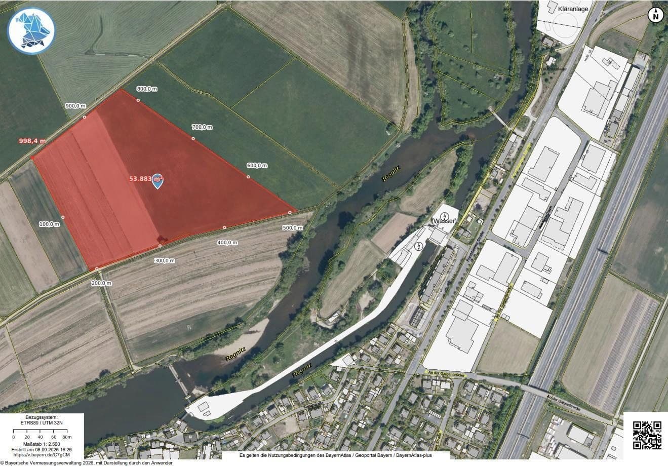 plot for sale, 53,600 m², Baiersdorf, Bavaria plot for sale, 53,600 m², Baiersdorf, Bavaria
