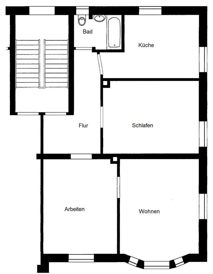 3 bedroom flat to rent, 70 m², Augsburg, Bavaria 3 bedroom flat to rent, 70 m², Augsburg, Bavaria