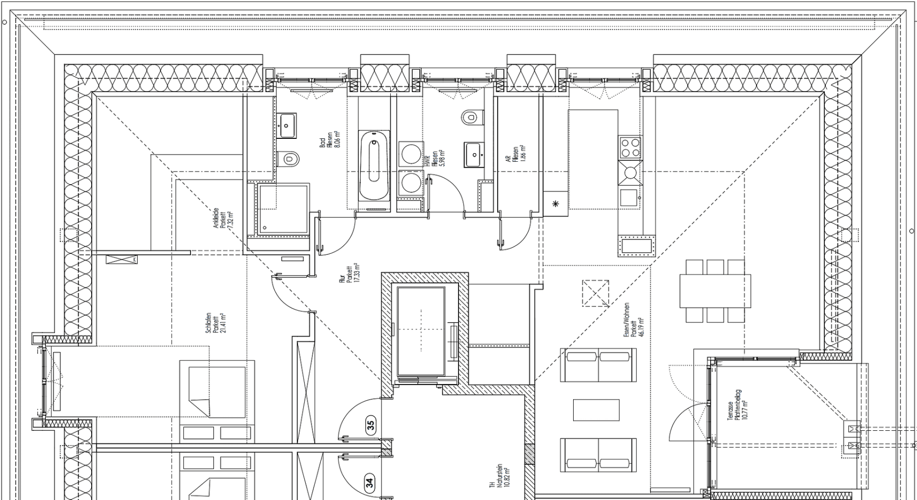 1 bedroom with open-plan kitchen flat to rent, 114 m², München, Bavaria 1 bedroom with open-plan kitchen flat to rent, 114 m², München, Bavaria
