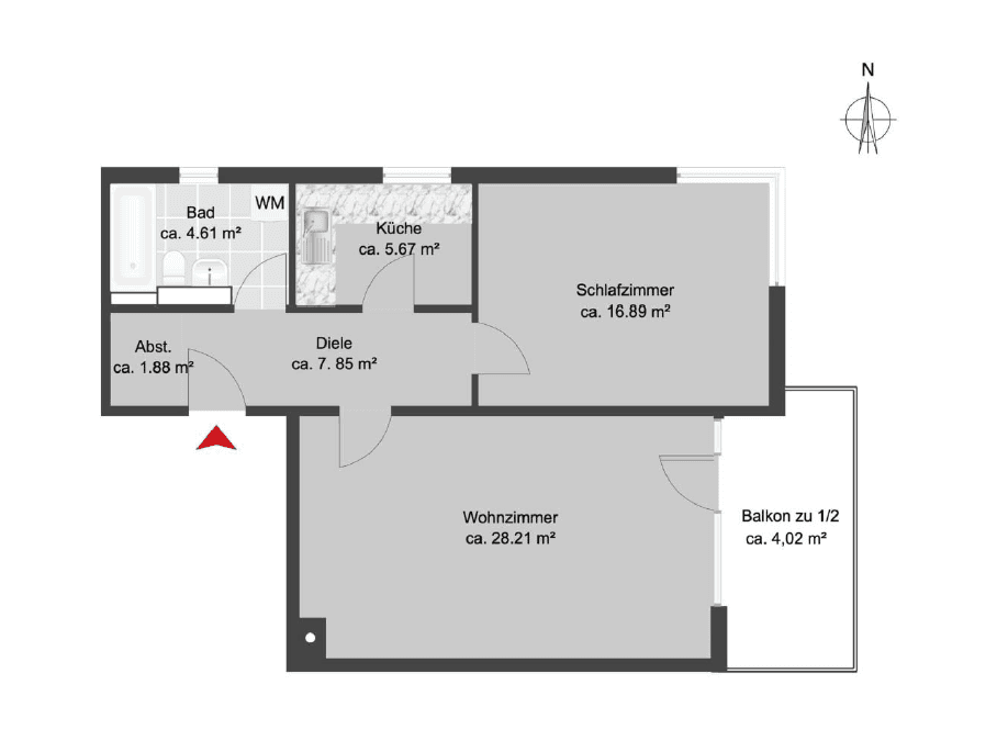2 bedroom flat to rent, 70 m², Fürkhofstr. 18, München-Bogenhausen, Bavaria 2 bedroom flat to rent, 70 m², Fürkhofstr. 18, München-Bogenhausen, Bavaria