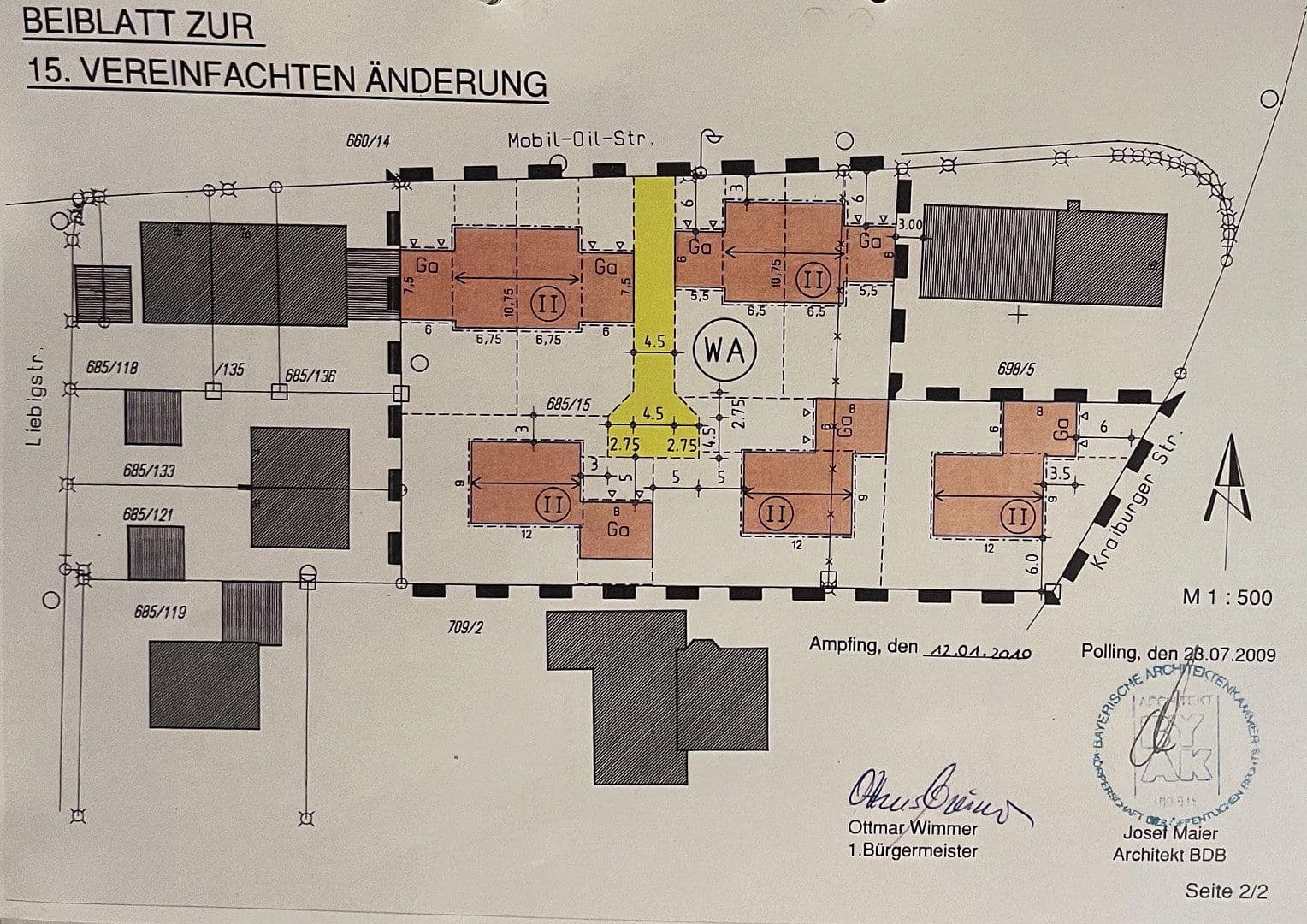 plot for sale, 650 m², Mobil-Oil-Straße 5, Ampfing, Bavaria plot for sale, 650 m², Mobil-Oil-Straße 5, Ampfing, Bavaria