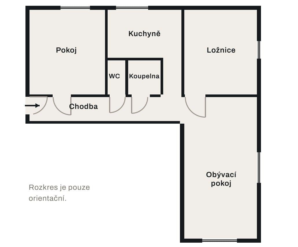 3 bedroom flat to rent, 64 m², Školní, Tachov, Plzeňský Region 3 bedroom flat to rent, 64 m², Školní, Tachov, Plzeňský Region