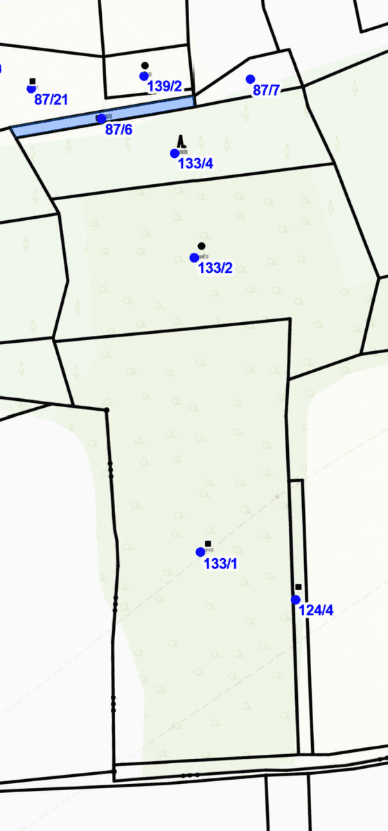 plot for sale, 22,542 m², Korno, Středočeský Region plot for sale, 22,542 m², Korno, Středočeský Region