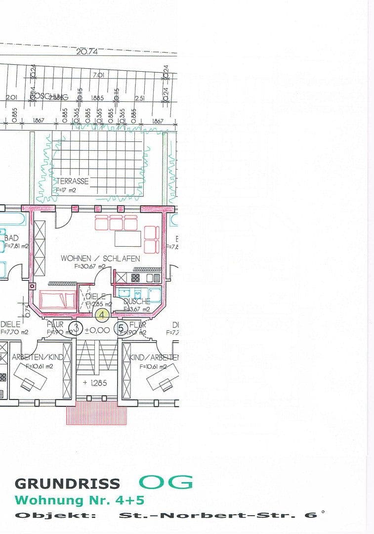 1 bedroom flat to rent, 41 m², St. Norbert Str. 6, Zell am Main, Bavaria 1 bedroom flat to rent, 41 m², St. Norbert Str. 6, Zell am Main, Bavaria