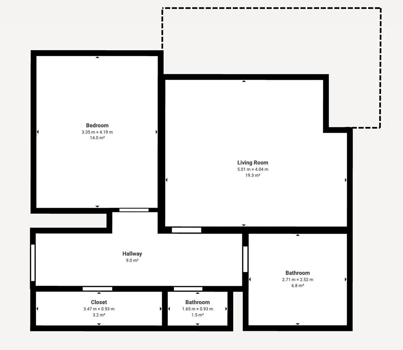 1 bedroom with open-plan kitchen flat to rent, 55 m², Chmelařská, Prague, Prague 1 bedroom with open-plan kitchen flat to rent, 55 m², Chmelařská, Prague, Prague