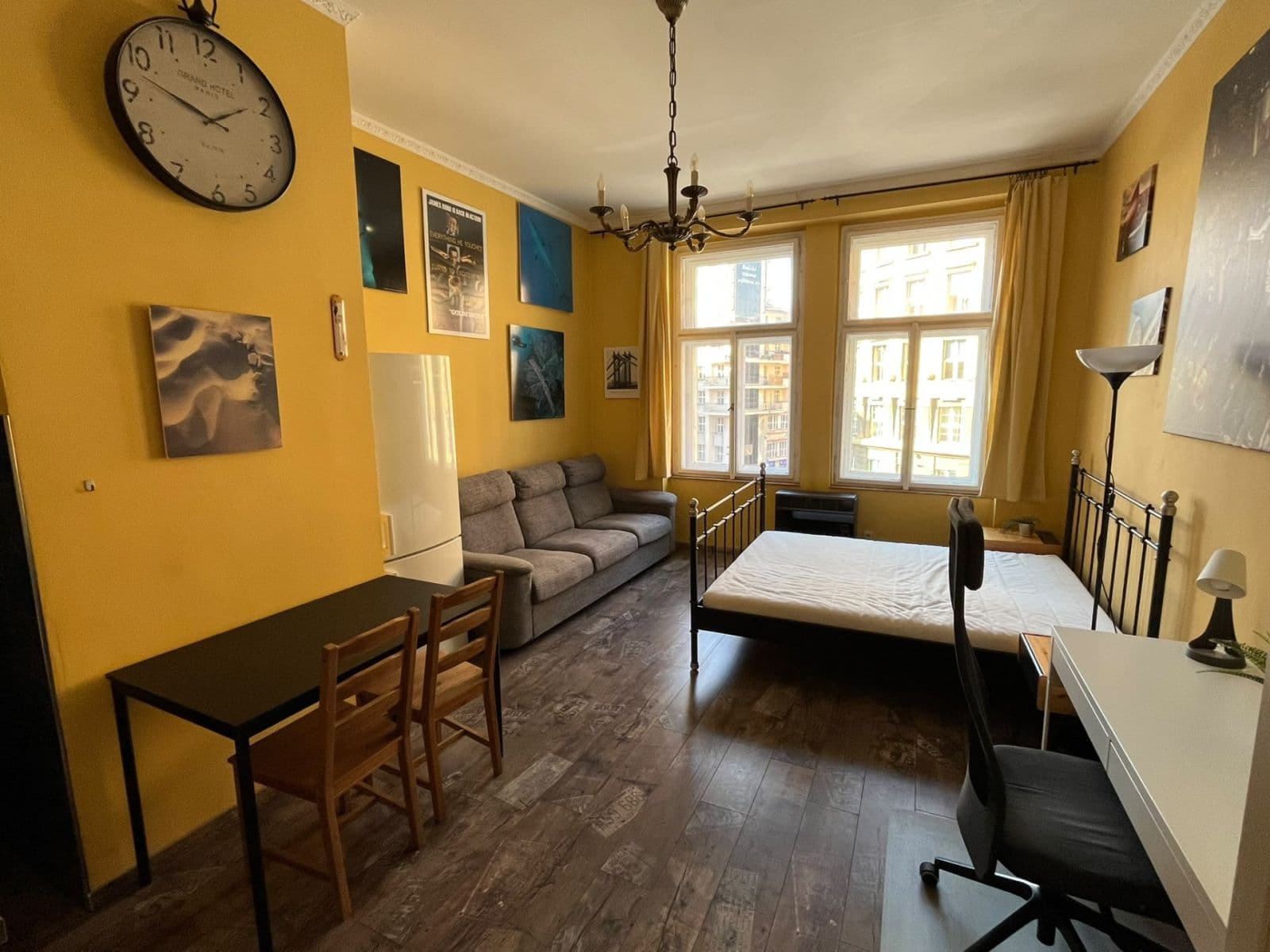 1 bedroom with open-plan kitchen flat to rent, 50 m², Slezská, Prague, Prague 1 bedroom with open-plan kitchen flat to rent, 50 m², Slezská, Prague, Prague