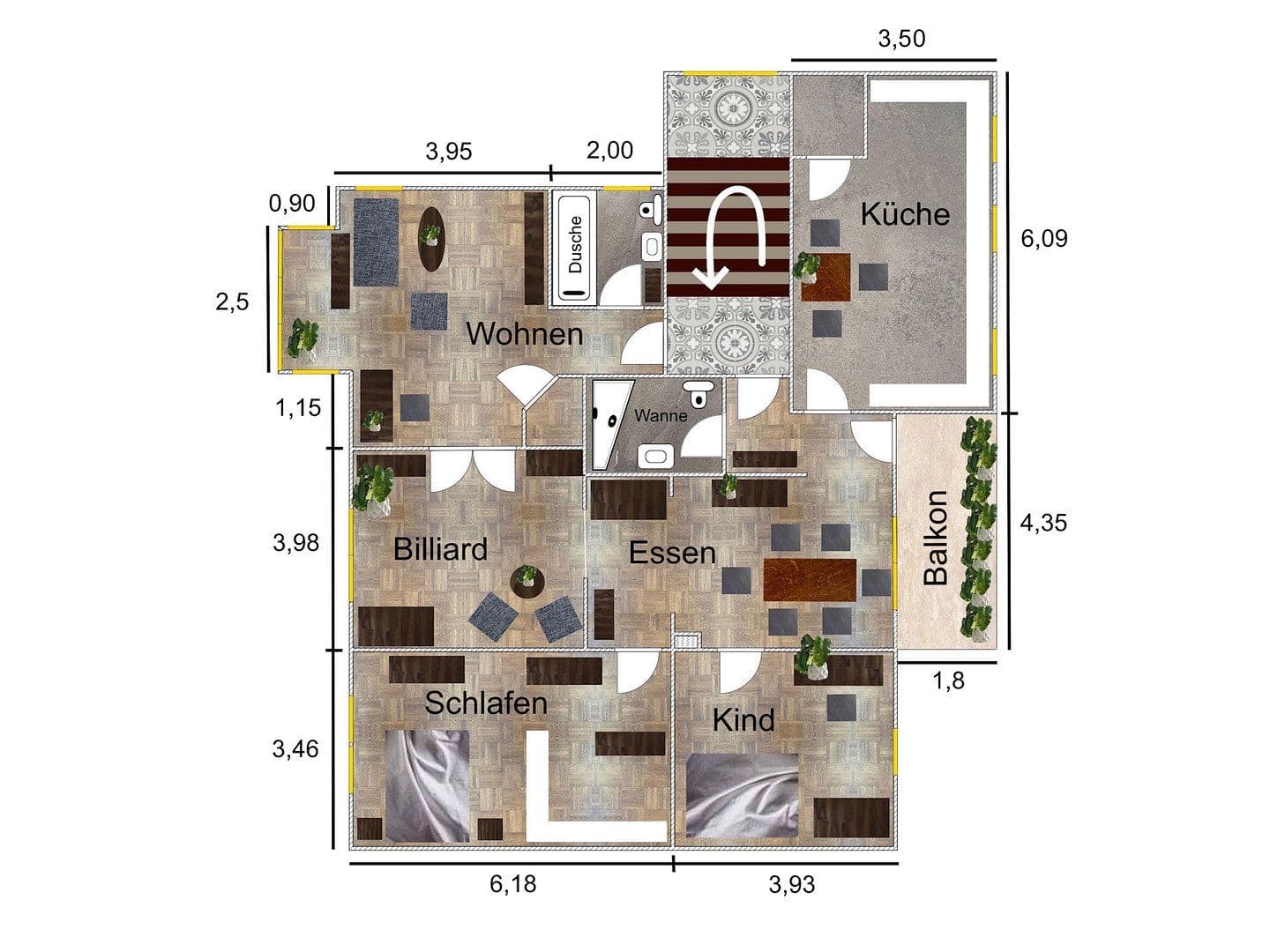 5 bedroom flat for sale, 134 m², Auf dem Holte 34, Bochum, North Rhine-Westphalia 5 bedroom flat for sale, 134 m², Auf dem Holte 34, Bochum, North Rhine-Westphalia