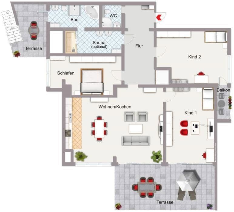 4 bedroom flat for sale, 190 m², Bad Kreuznach, Rhineland-Palatinate 4 bedroom flat for sale, 190 m², Bad Kreuznach, Rhineland-Palatinate