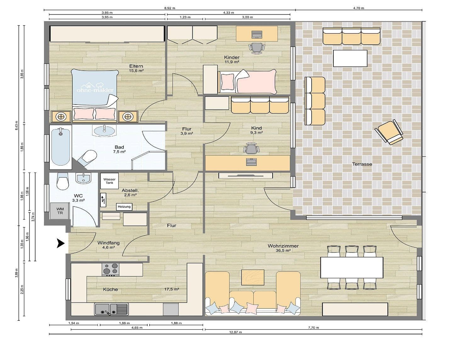 house for sale, 115 m², Delmenhorst, Lower Saxony house for sale, 115 m², Delmenhorst, Lower Saxony
