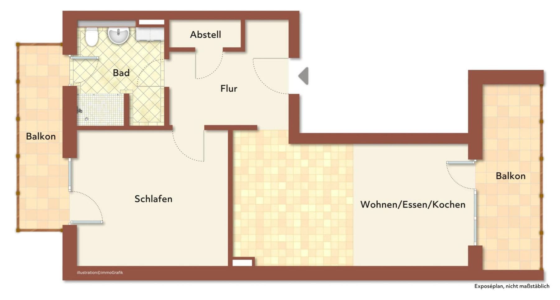 2 bedroom flat for sale, 64 m², Leipzig, Saxony 2 bedroom flat for sale, 64 m², Leipzig, Saxony
