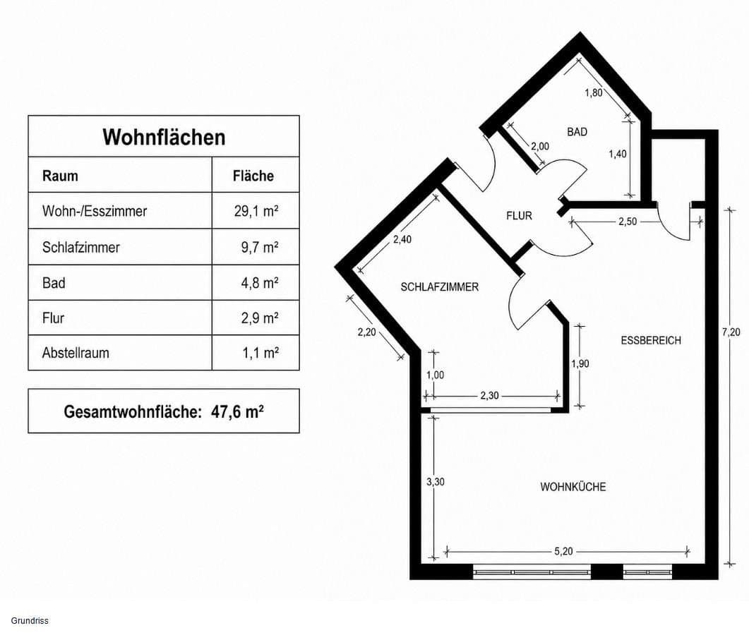 2 bedroom flat for sale, 48 m², Zimmermannstraße, Zwickau, Saxony 2 bedroom flat for sale, 48 m², Zimmermannstraße, Zwickau, Saxony