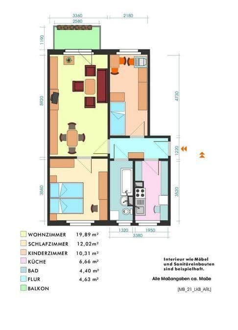 3 bedroom flat to rent, 60 m², Stöntzscherstraße 20, Pegau, Saxony 3 bedroom flat to rent, 60 m², Stöntzscherstraße 20, Pegau, Saxony