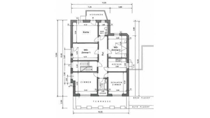 2 bedroom flat to rent, 59 m², Heinrichstraße 96, Darmstadt, Hesse 2 bedroom flat to rent, 59 m², Heinrichstraße 96, Darmstadt, Hesse