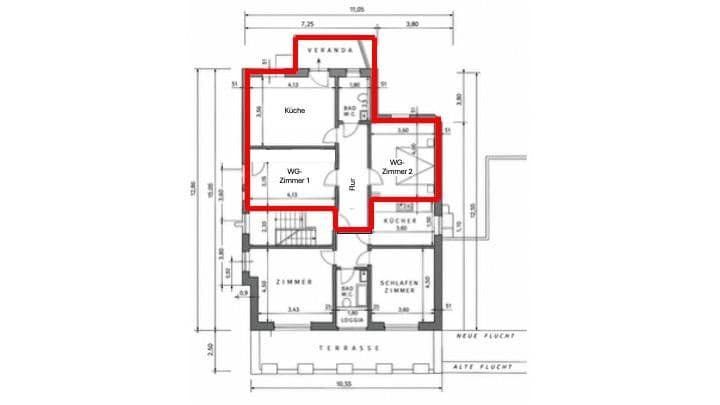 2 bedroom flat to rent, 59 m², Heinrichstraße 96, Darmstadt, Hesse 2 bedroom flat to rent, 59 m², Heinrichstraße 96, Darmstadt, Hesse