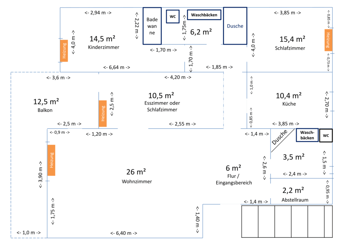 4 bedroom flat for sale, 107 m², An der Zeche Heinrich 11, Essen, North Rhine-Westphalia 4 bedroom flat for sale, 107 m², An der Zeche Heinrich 11, Essen, North Rhine-Westphalia