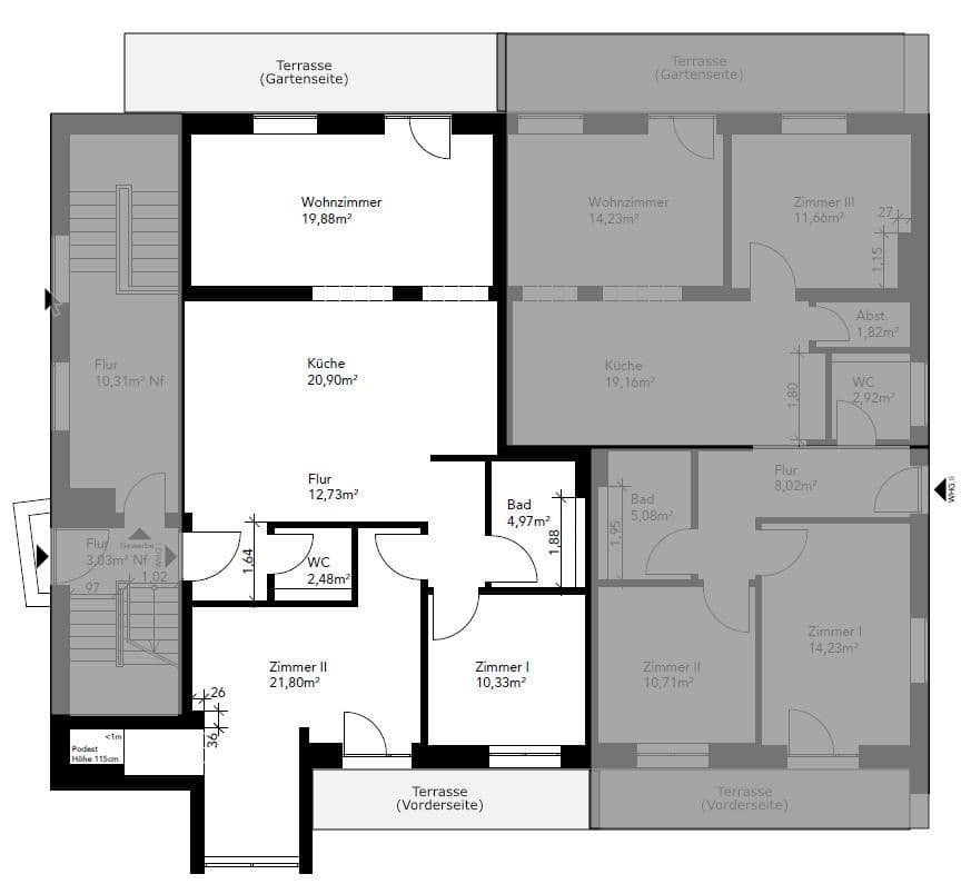 3 bedroom flat to rent, 107 m², Borsteler Chaussee 177, Hamburg, Hamburg 3 bedroom flat to rent, 107 m², Borsteler Chaussee 177, Hamburg, Hamburg