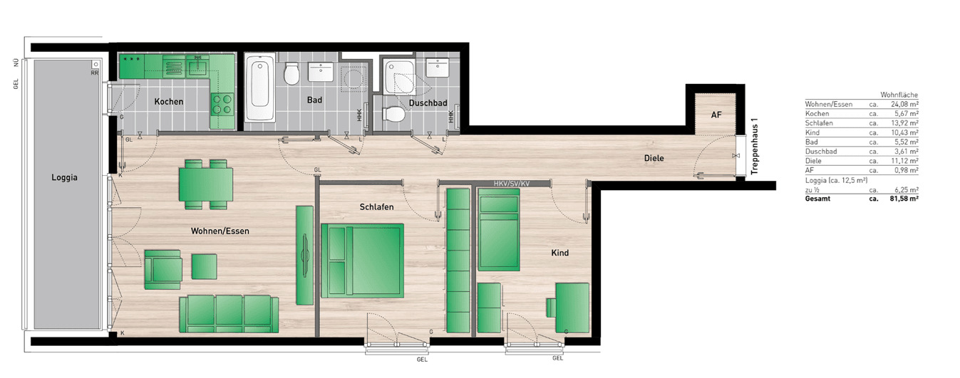 3 bedroom flat for sale, 82 m², München, Bavaria 3 bedroom flat for sale, 82 m², München, Bavaria