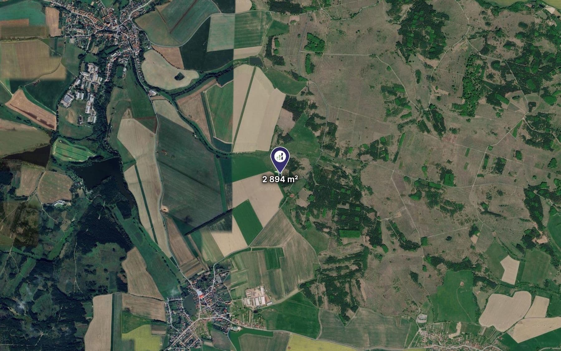 plot for sale, 2,894 m², Předín, Vysočina Region plot for sale, 2,894 m², Předín, Vysočina Region