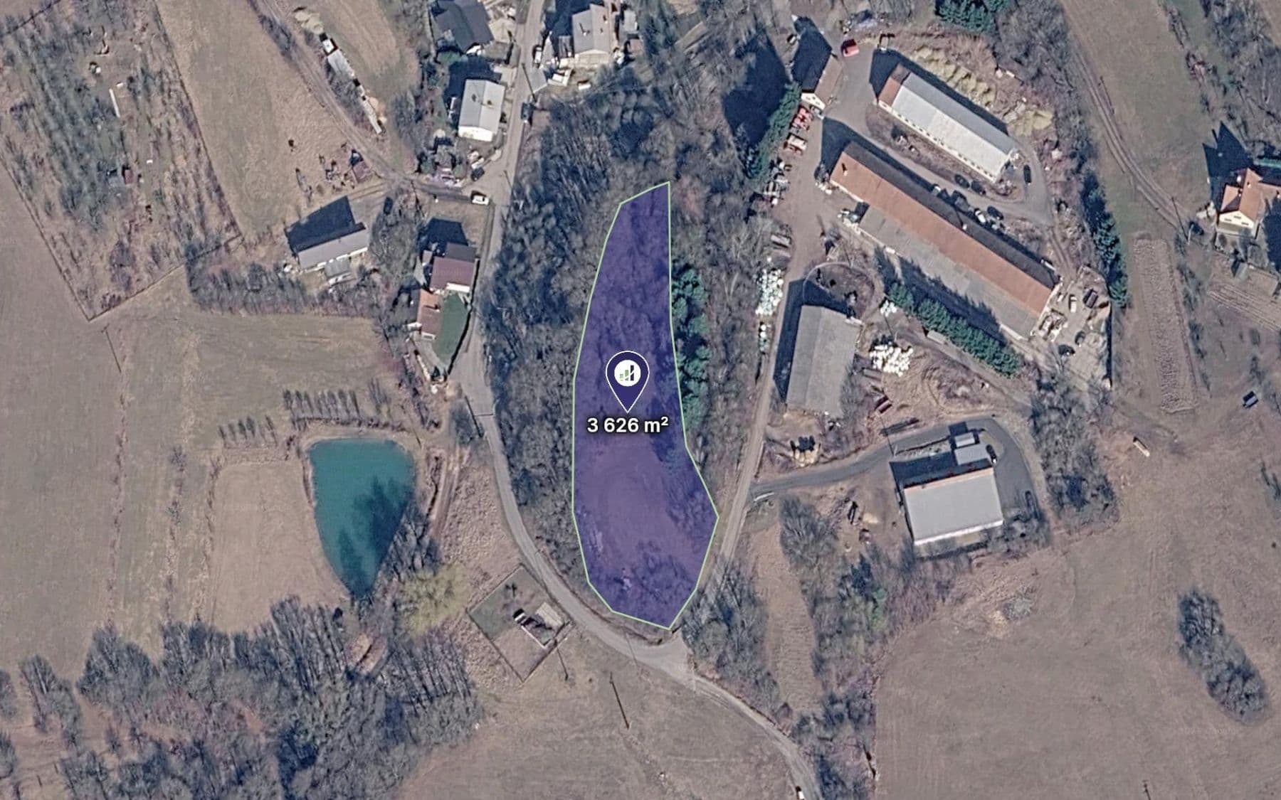 plot for sale, 1,813 m², Jestřabí, Zlínský Region plot for sale, 1,813 m², Jestřabí, Zlínský Region