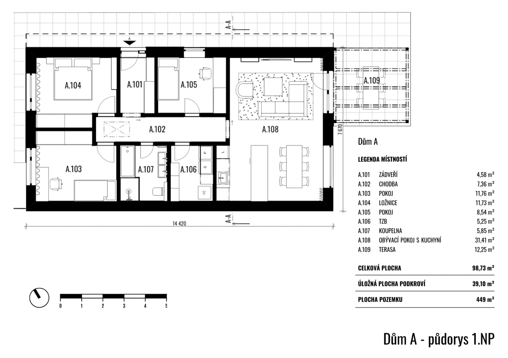 house for sale, 99 m², 373, Luká, Olomoucký Region house for sale, 99 m², 373, Luká, Olomoucký Region