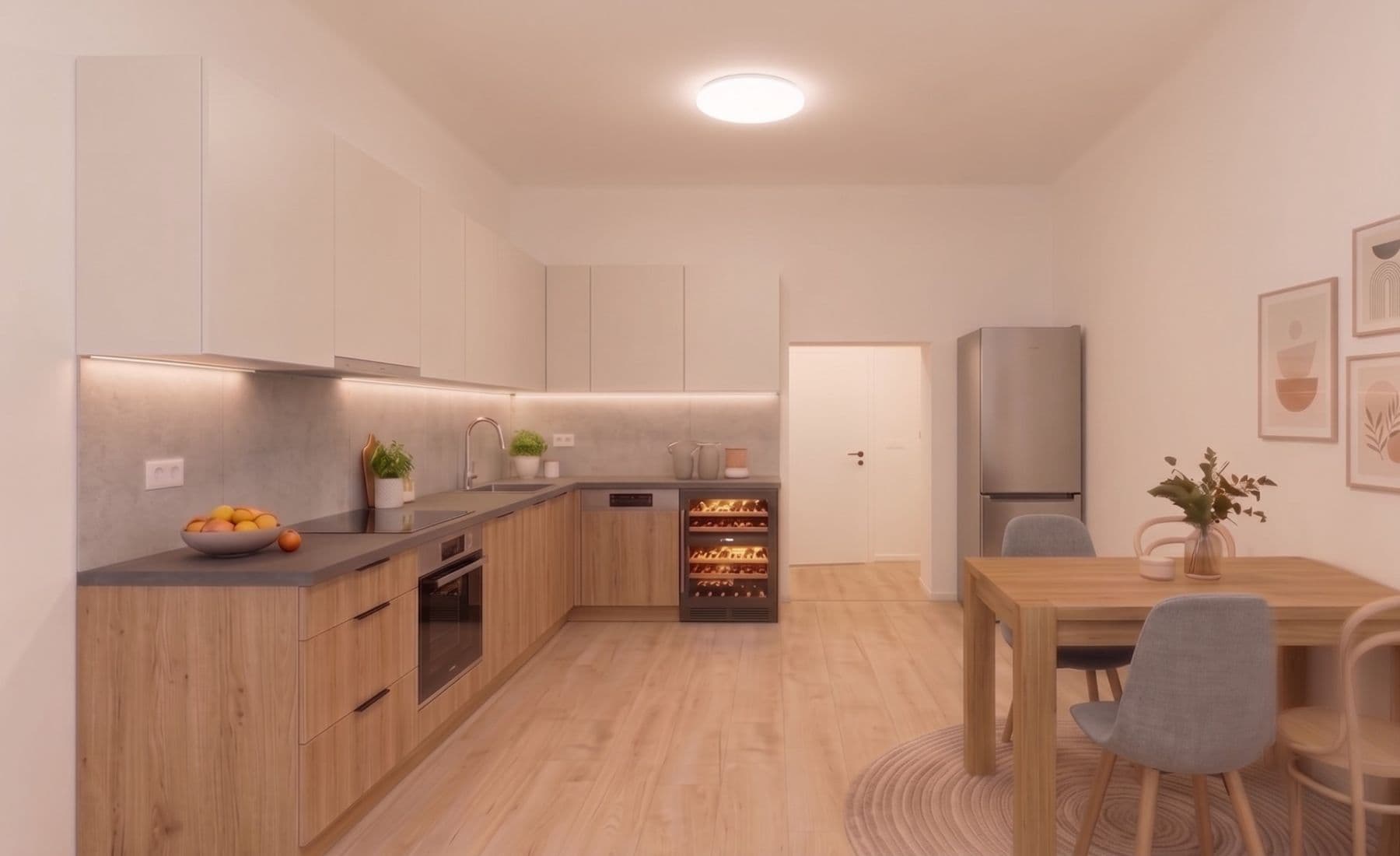 2 bedroom with open-plan kitchen flat for sale, 58 m², Holečkova, Prague, Prague 2 bedroom with open-plan kitchen flat for sale, 58 m², Holečkova, Prague, Prague