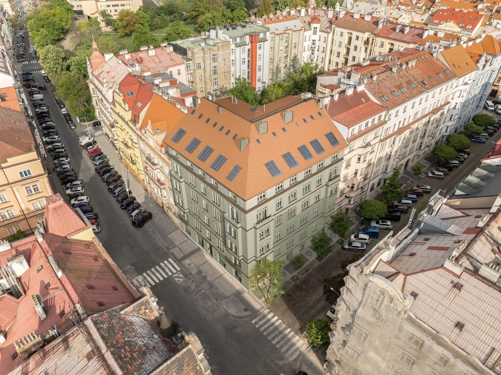 3 bedroom with open-plan kitchen flat for sale, 119 m², Polská, Prague, Prague 3 bedroom with open-plan kitchen flat for sale, 119 m², Polská, Prague, Prague