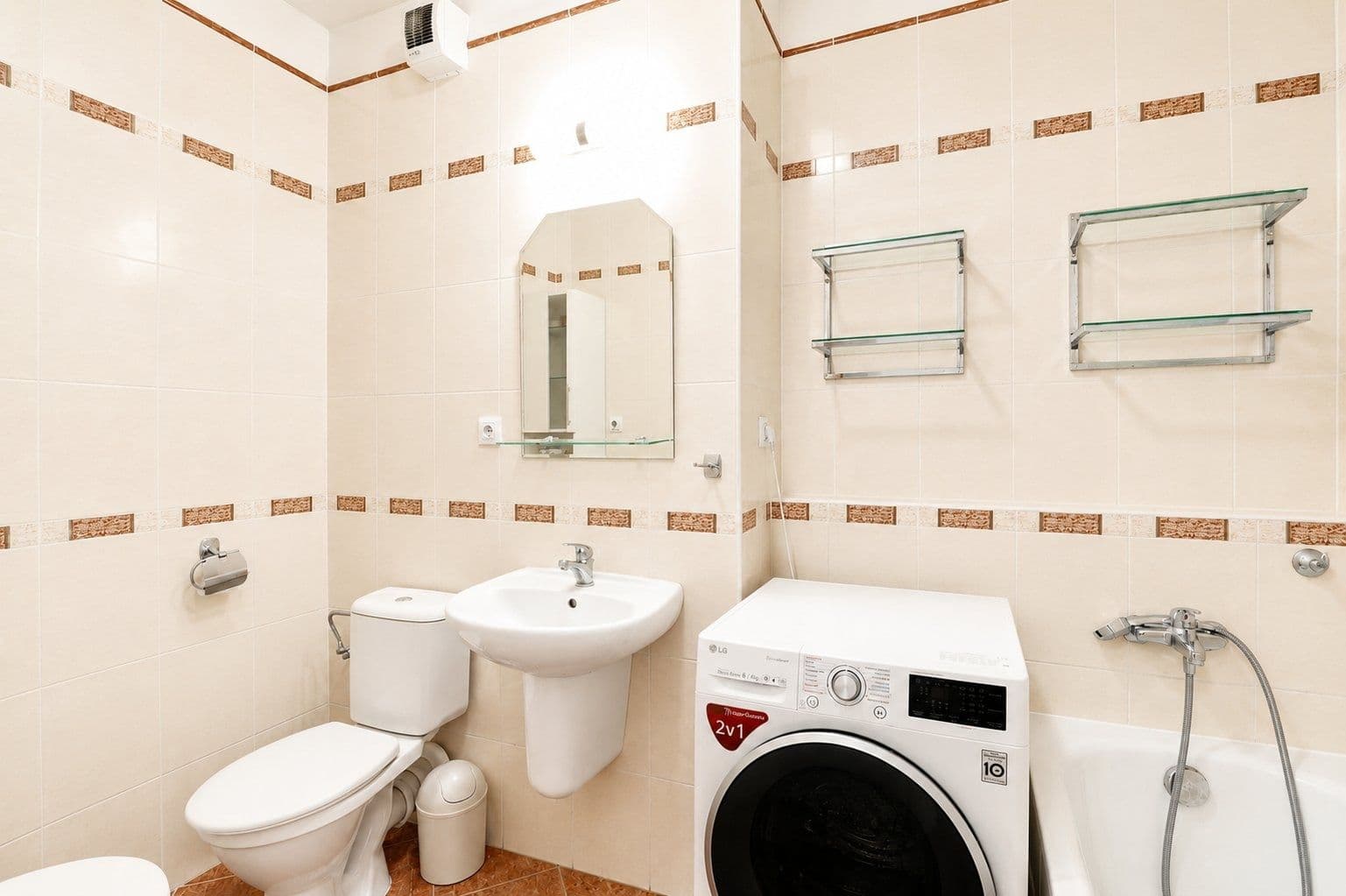 1 bedroom with open-plan kitchen flat to rent, 52 m², Pod Harfou, Prague, Prague 1 bedroom with open-plan kitchen flat to rent, 52 m², Pod Harfou, Prague, Prague