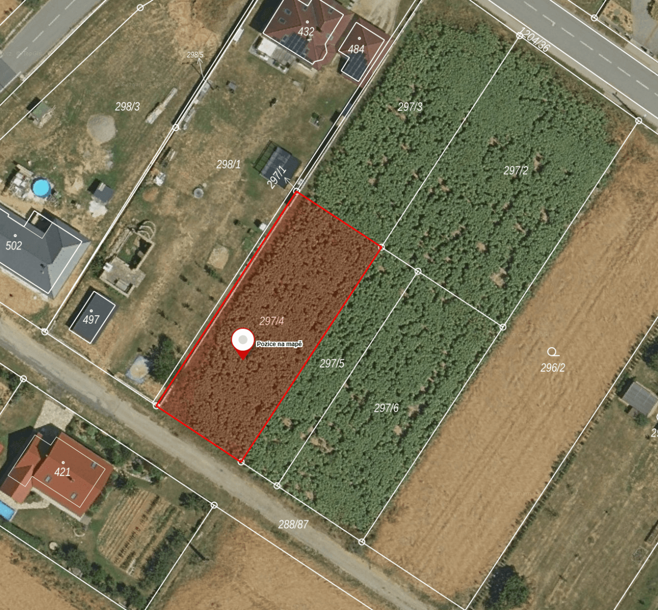 plot for sale, 1,007 m², Mikulovice, Jihomoravský Region plot for sale, 1,007 m², Mikulovice, Jihomoravský Region