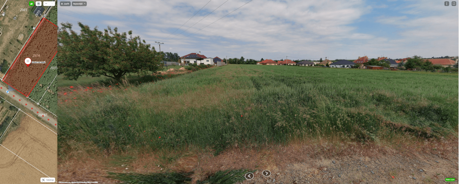 plot for sale, 1,007 m², Mikulovice, Jihomoravský Region plot for sale, 1,007 m², Mikulovice, Jihomoravský Region