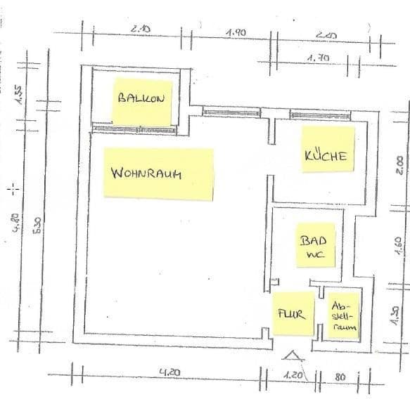 1 bedroom flat to rent, 34 m², Friedrichsruher Straße. 35, Berlin, Berlin 1 bedroom flat to rent, 34 m², Friedrichsruher Straße. 35, Berlin, Berlin