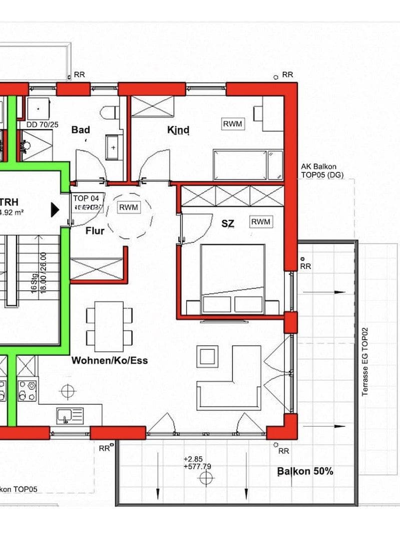 3 bedroom flat to rent, 70 m², Kammererstraße 56, Traunstein, Bavaria 3 bedroom flat to rent, 70 m², Kammererstraße 56, Traunstein, Bavaria