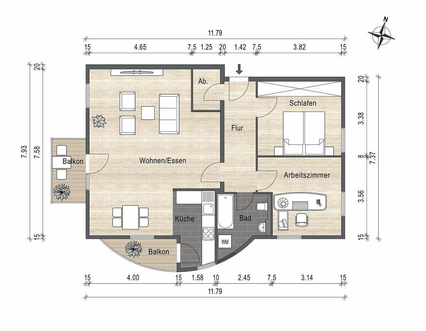3 bedroom flat to rent, 88 m², Landsham bei Kirchheim, Bavaria 3 bedroom flat to rent, 88 m², Landsham bei Kirchheim, Bavaria